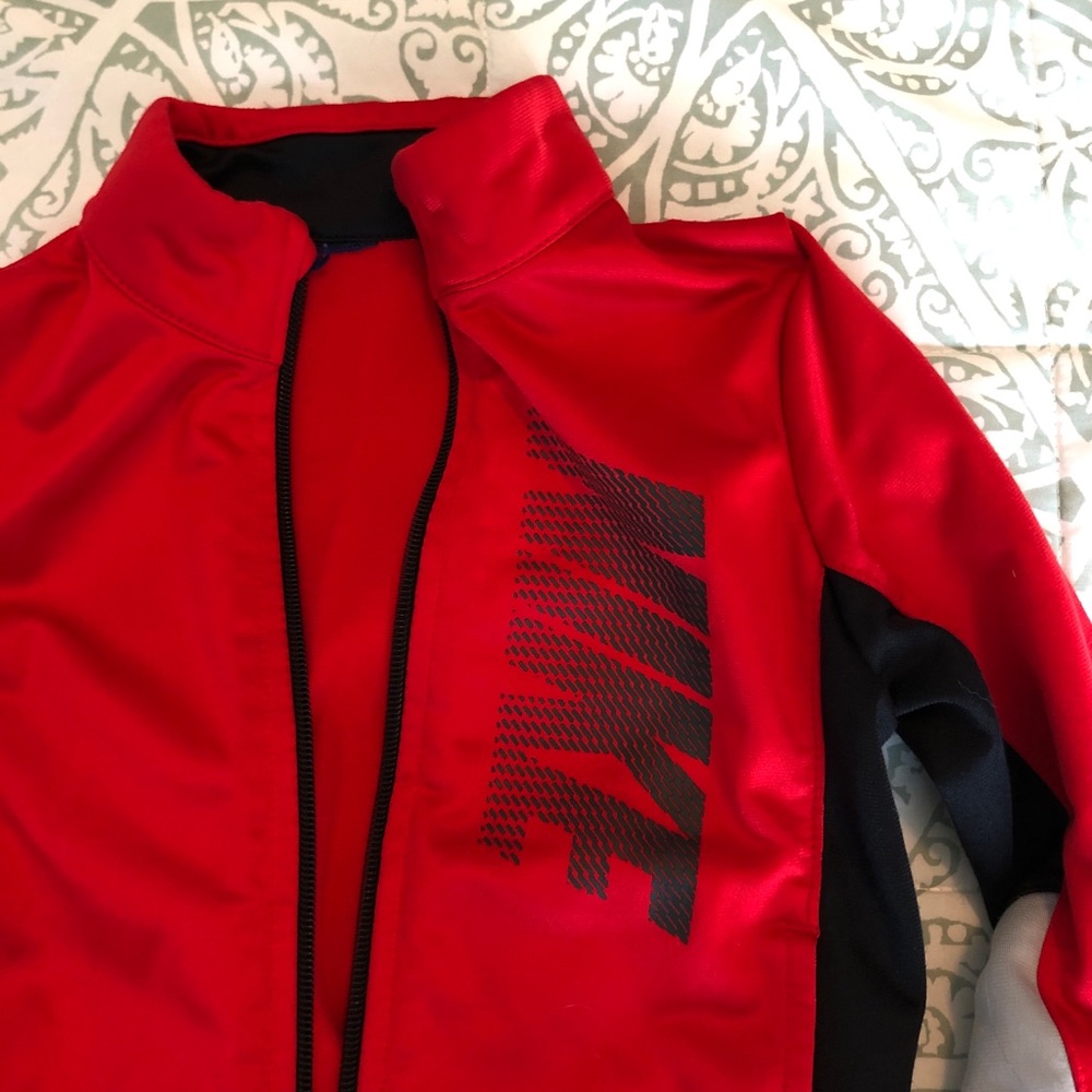 Red Nike Zip-up
